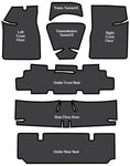 1968-72 Buick Skylark Sound Deadener EVA - 7 pc set