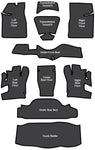 1973-76 Chevrolet Malibu Sound Deadener EVA - 10 pc set