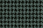 1967 Chevrolet Camaro Vinyl Trunk Mat - Aqua Houndstooth
