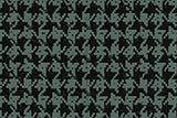 1966-1967 Oldsmobile 442 Trunk Mat 05V Aqua Houndstooth TM Vinyl