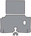 1960 Chevrolet Impala Trunk Mat 15V GM Waffle TM Vinyl
