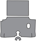1960 Chevrolet Impala Trunk Mat 15V GM Waffle TM Vinyl