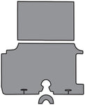 1959 Chevrolet Impala Trunk Mat 15V GM Waffle TM Vinyl