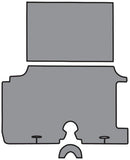 1959 Chevrolet Impala Trunk Mat 15V GM Waffle TM Vinyl