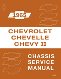 1965 Chevrolet Chevelle Chevy II Chassis Service Manual (Licensed High Quality Reproduction)