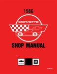 1986 Chevrolet Corvette Shop Manual Chassis & Body Incl. 11x26 Wiring Diagrams