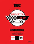 1992 Corvette Service Manual (Chassis & Body) - 3 Volumes