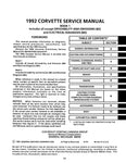 1992 Corvette Service Manual (Chassis & Body) - 3 Volumes