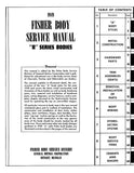 1949 Fisher Body A Series Service Manual