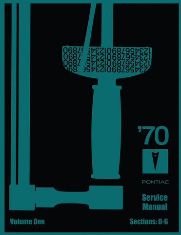 1970 Pontiac Service Manual