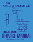 1971 Oldsmobile Chassis Service Manual