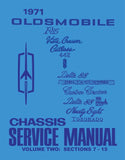 1971 Oldsmobile Chassis Service Manual