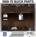 1968-1975 Buick Parts Manuals (Only)