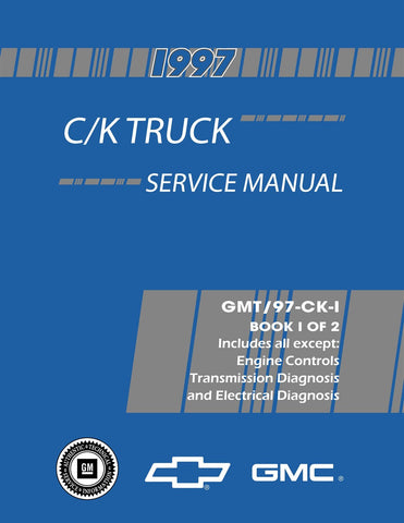 1997 Chevrolet & GMC C / K Truck Service Manaual (2 Books)