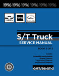 1996 Chevrolet & GMC S / T Truck Service Manual 2 Book Set