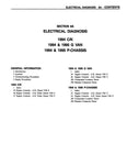 1994 - 1995 GM C K Truck G P3 Van Diesel Electrical Diagnosis Manual Supplement