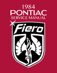 1984 Pontiac Fiero Service Manual