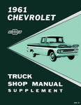 1961 Chevrolet Truck Shop Manual Supplement