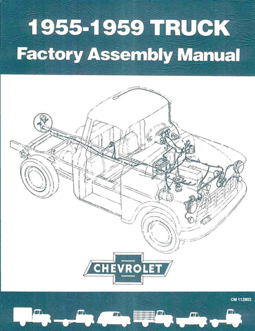 1955 - 1959 Chevy Truck Factory Assembly Manual