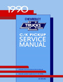 1990 Chevrolet Trucks C/K Pickup Service Manual