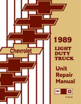 1989 Chevy LD Truck Unit Repair Manual