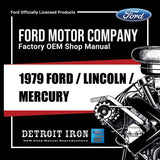 1979 Ford Lincoln Mercury Shop Manuals, Sales & Wiring Diagrams / Specs on USB