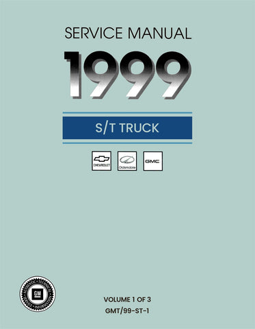 1999 Chevrolet & GMC S/T Truck Service Manual