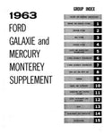 1962-1963 Ford Galaxie Shop Manual