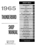 1965 Ford Thunderbird Shop Manual