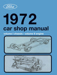 1972 Ford Car Shop Manual 5 Volumes (Licensed Reprint)