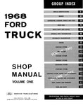 1968 Ford Truck Shop Manual (4 Vol)