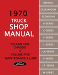 1970 Ford Truck Shop Manual (5 Vol)