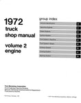 1972 Ford Truck Shop Manual (5 Vol)