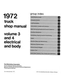 1972 Ford Truck Shop Manual (5 Vol)