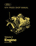 1974 Ford Truck Shop Manual - 5 Volumes