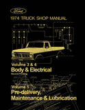 1974 Ford Truck Shop Manual - 5 Volumes