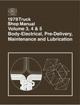 1978 Ford Truck Shop Manual - 5 Volumes