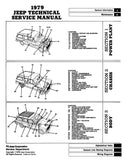 1979 Jeep Technical Service Manual