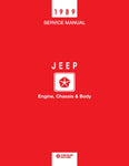 1989 Jeep Shop Manual (4 Volumes)