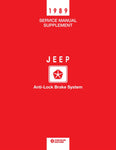 1989 Jeep Shop Manual (4 Volumes)