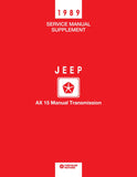 1989 Jeep Shop Manual (4 Volumes)