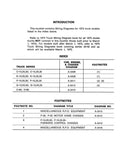 1975 Chevy GMC Truck Wiring Diagrams Supplement - 11x26 inch Foldouts