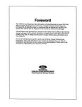 1996 Ford Car & Truck (7.0L & 7.3L Not Covered) Powertrain Control / Emissions Diagnosis Service Manual - OBD-II