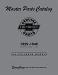 1929 - 1949 Chevrolet Master Parts (Six-Cylinder Models) Catalog