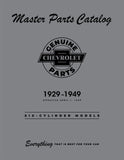 1929 - 1949 Chevrolet Master Parts (Six-Cylinder Models) Catalog