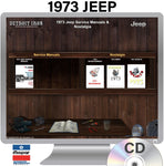 1973 Jeep Shop Manual & Nostalgia on CD