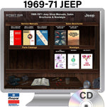 1969-1971 Jeep Shop Manuals & Sales Brochures on CD