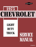 1973 Chevrolet Light Duty Truck Service Manual