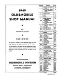 1949 Oldsmobile Shop Manual 6 and 8