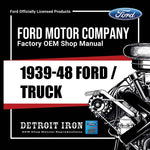 1939-1948 Ford Lincoln Mercury Shop Manuals Service Bulletins Parts Book on USB